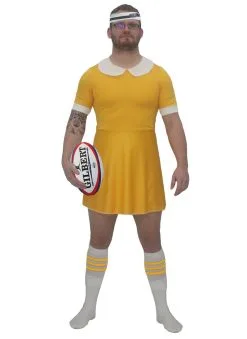 Mens Custom Printed Yellow Rugby All Nations Dress Sports Supporter Fancy Dress -Halloween Shop apienztlc 70373.1646661090