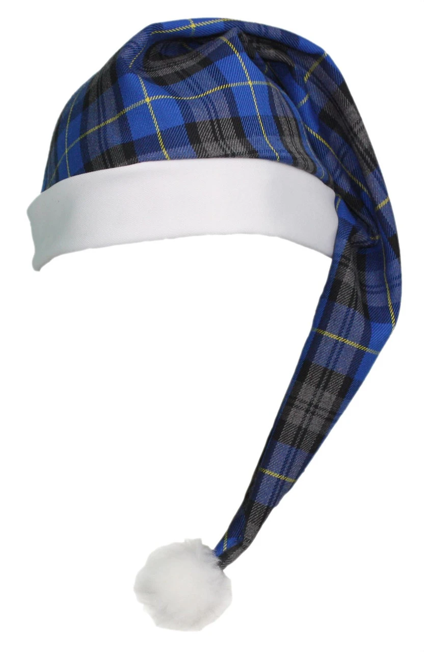 Adults Tartan Night Cap Scottish Wee Willy Winky Book Day Burns Night Hat 7 Adults Tartan Night Cap Scottish Wee Willy Winky Book Day Burns Night Hat - Image 5