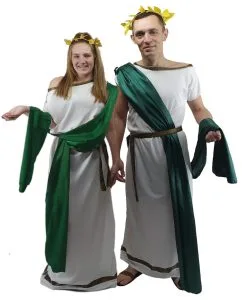 Greek God & Goddess Roman Senator Grecian Mythology Toga Robes Couples Fancy Dress -Halloween Shop apigjqem3 28280.1620731306