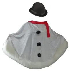 Deluxe Velveteen Festive Christmas Poncho / Shawls With Long Hair Faux Fur 5 Styles -Halloween Shop apigy25es 48221.1606300096