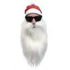 Adults 3-pc Festive Gangster Santa Hat Shades & Beard Christmas Fancy Dress Set -Halloween Shop apihoadhv 76678.1626958039