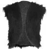 Childs 4-7 Yrs Black Bear Animal Faux Fur Waistcoat Mountain Man Fancy Dress -Halloween Shop apiinnuae 50157.1647868761