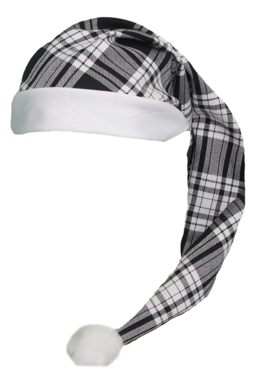 Adults Tartan Night Cap Scottish Wee Willy Winky Book Day Burns Night Hat 10 Adults Tartan Night Cap Scottish Wee Willy Winky Book Day Burns Night Hat - Image 8