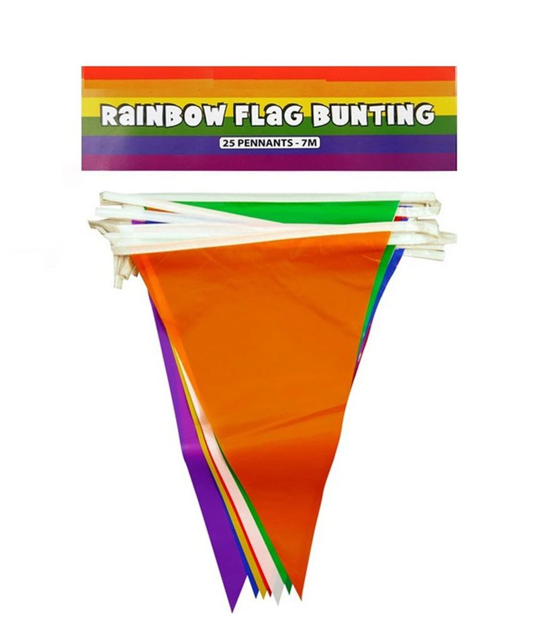 Rainbow LGBT Bunting Triangle 7M Gay Pride PVC Party Stay Safe NHS Flags 4 Rainbow LGBT Bunting Triangle 7M Gay Pride PVC Party Stay Safe NHS Flags - Image 2