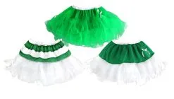 St Patricks Day Ireland Irish Football Rugby Supporters Tutu Skirt Fancy Dress