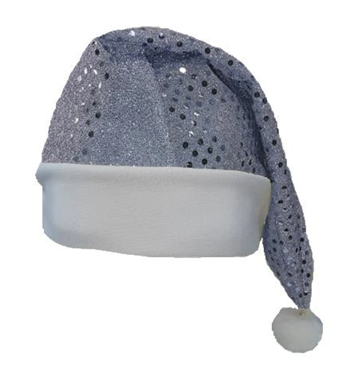 Sequin Santa Hats Father Christmas Festive Novelty Party Hats Fancy Dress 4 Sequin Santa Hats Father Christmas Festive Novelty Party Hats Fancy Dress - Image 2