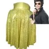 The King Of Rock N Roll Gold Sequin Cape Wig & Glasses Fancy Dress Set UK -Halloween Shop apioyp4mg 52803.1462376468
