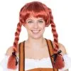 Auburn Bavarian Fraulein Pigtail Plaits Oktoberfest German Fancy Dress Wig -Halloween Shop apipwjzpu 84695.1636042212