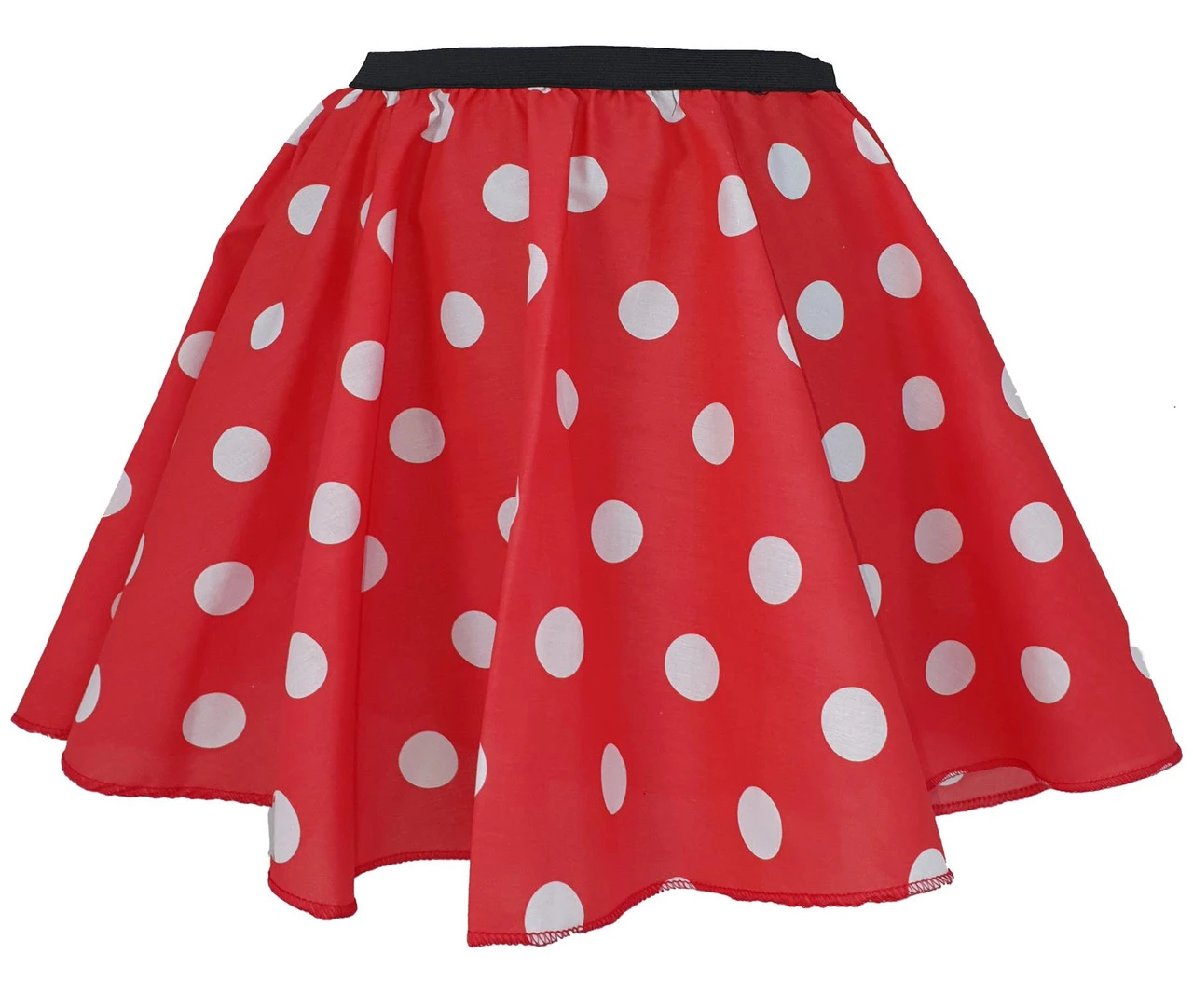 Childs 15" Mini Polka Dot Cartoon Mrs Mouse Skater Skirt & Ears Set Fancy Dress 5 Childs 15" Mini Polka Dot Cartoon Mrs Mouse Skater Skirt & Ears Set Fancy Dress - Image 3