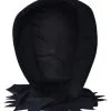 Deluxe Dark Ghoul Hood Mask See Through Face Halloween Fancy Dress Scary Headwear -Halloween Shop apirzjvpc 53150.1539255116