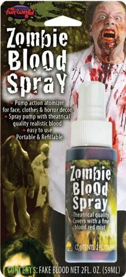 Palmers Zombie Blood Spray High Quality Hollywood Standard Special Effects 210915
