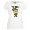 Top Sh-Elf Elf Shelf Christmas T-shirt Ladies Spliff Weed Xmas