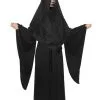 Ladies Deluxe Black Widow Dark Sorceress Scary Halloween Fancy Dress Costume