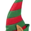 Adults Red & Green Christmas Elf Hat With Ears Xmas Party Fancy Dress Accessory -Halloween Shop apitasz4x 19161.1637161342