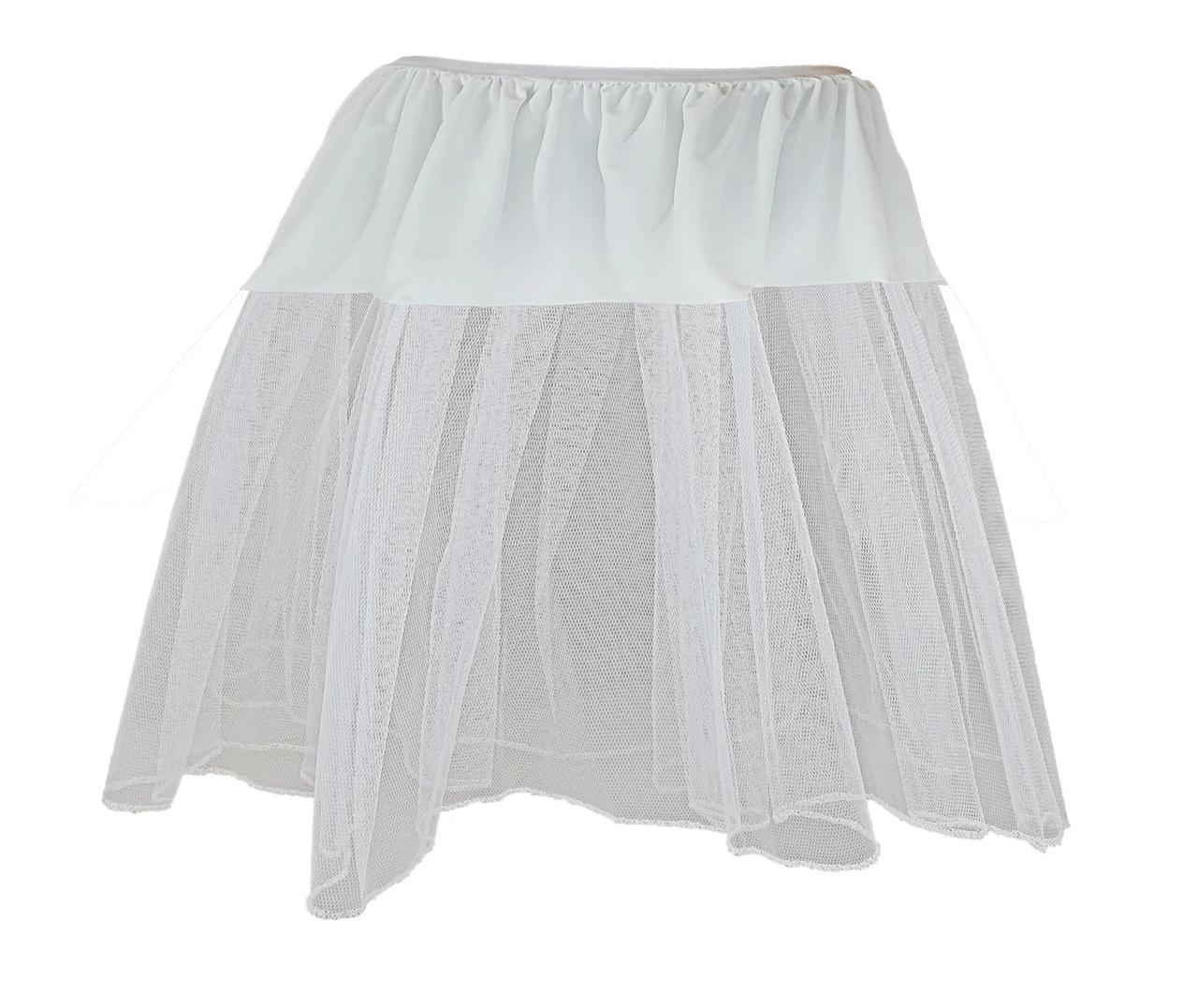 Childs 16" Black Or White Underskirt Petticoat Under Skirt Rock N Roll Fancy Dress 5 Childs 16" Black Or White Underskirt Petticoat Under Skirt Rock N Roll Fancy Dress - Image 3