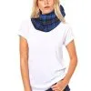 Unisex Adults Blue Hunting Tartan Snood Burns Night Fancy Dress Accessorie -Halloween Shop apithx5fr 98394.1564750752