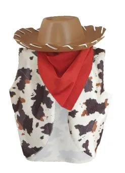 Childs Buffalo Cow Hide Print Cowboy Cowgirl Woody Western World Book Day Fancy Dress Costume -Halloween Shop apitjicw2 09514.1644500362