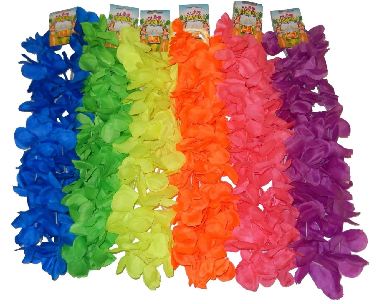 Neon Hawaiian Lei Hawaii Neck Garland 3 Neon Hawaiian Lei Hawaii Neck Garland