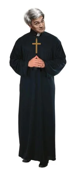 Comedy TV Show TED & JACK Priest Vicar Religious Father Fancy Dress Costume 19 Comedy TV Show TED & JACK Priest Vicar Religious Father Fancy Dress Costume -Halloween Shop apiwig0uw 18479.1632308370