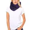 Unisex Adults Purple Gold Tartan Snood Burns Night Fancy Dress Accessory -Halloween Shop apiwogivp 87774.1564750741