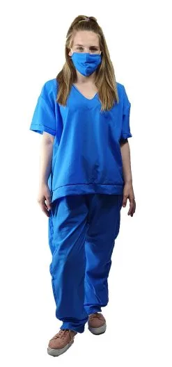 Adults Unisex Authentic Doctors Nurses Surgeons Scrubs Fancy Dress Costume [One Size] -Halloween Shop apixas1et 88816.1620416545