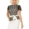 Roaring 20's Lace Blouse Charleston Gangsters Mol Cos Play Fancy Dress -Halloween Shop apiydq8vr 59075.1648560476