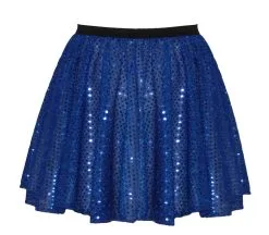 Ladies 15" Coloured Sequin Disco Fancy Dress Dance Diva Skater Skirt -Halloween Shop apiyv7dmi 30790.1579784052