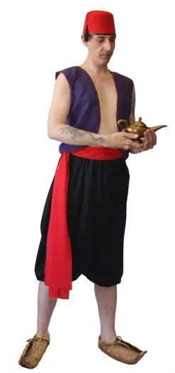 Childs Aladdin Arabian Street Rat Book Day Movie Fancy Dress Costume [8-12 Years]
