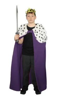 Childs Deluxe King Queen Robes Royalty Royal Family Medieval Nativity 3 Kings Christmas Fancy Dress Costume [Age 8-12 Years] -Halloween Shop bb0ce0cb c7ab 455f bed1 f0e1b8c7ee4b 46354.1652969474