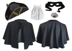 Childs Highway Rat Bandit Highwayman 5 Piece Kit World Book Day Fancy Dress Costume [One Size]