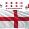 England Football Rugby World Cup Saudi Arabia Qatar Supporters 5 Piece Kit