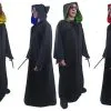 School Boy Wizard House Cloak World Book Day Halloween Fancy Dress Costume
