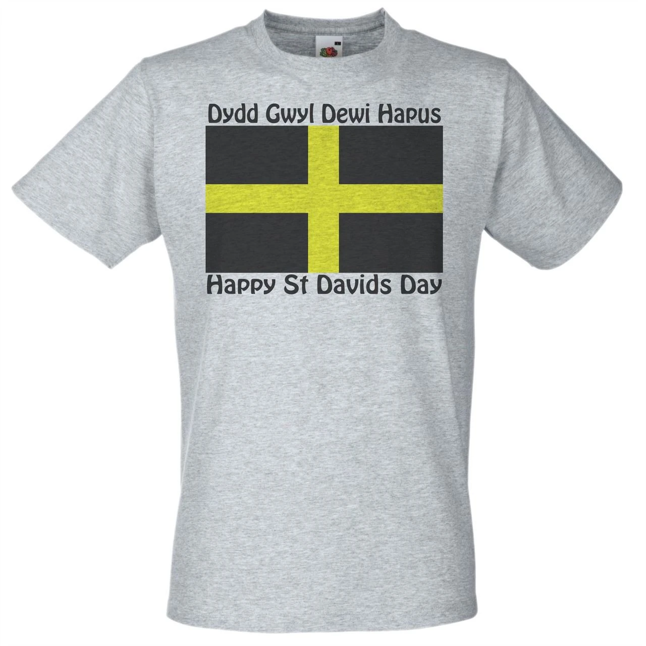 Mens Grey Cymru St Davids Day Flag T-Shirt Baner Dewi Sant Wales T-Shirt 3 Mens Grey Cymru St Davids Day Flag T-Shirt Baner Dewi Sant Wales T-Shirt