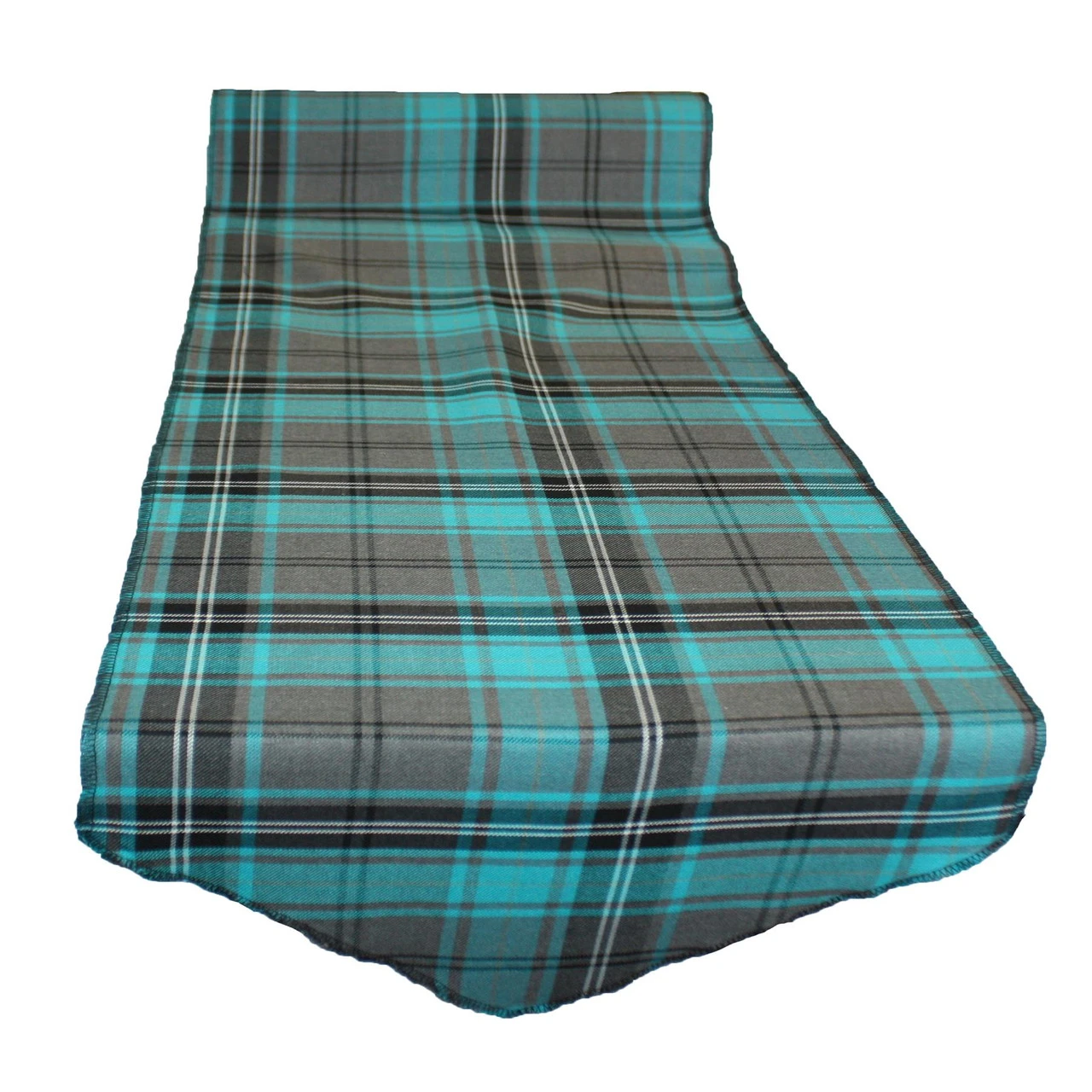 Traditional Scottish Balmoral Teal Tartan Table Runner Burns Night Supper 3 Traditional Scottish Balmoral Teal Tartan Table Runner Burns Night Supper