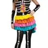 Ladies M/L Dia De Los Muertos Day Of The Dead Fancy Dress Costume -Halloween Shop d0c24f4e a227 47bd bd69 14320220ad32 22795.1471607837
