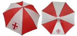England Supporters Umbrella Brolly Hat St Georges Day World Cup Euros