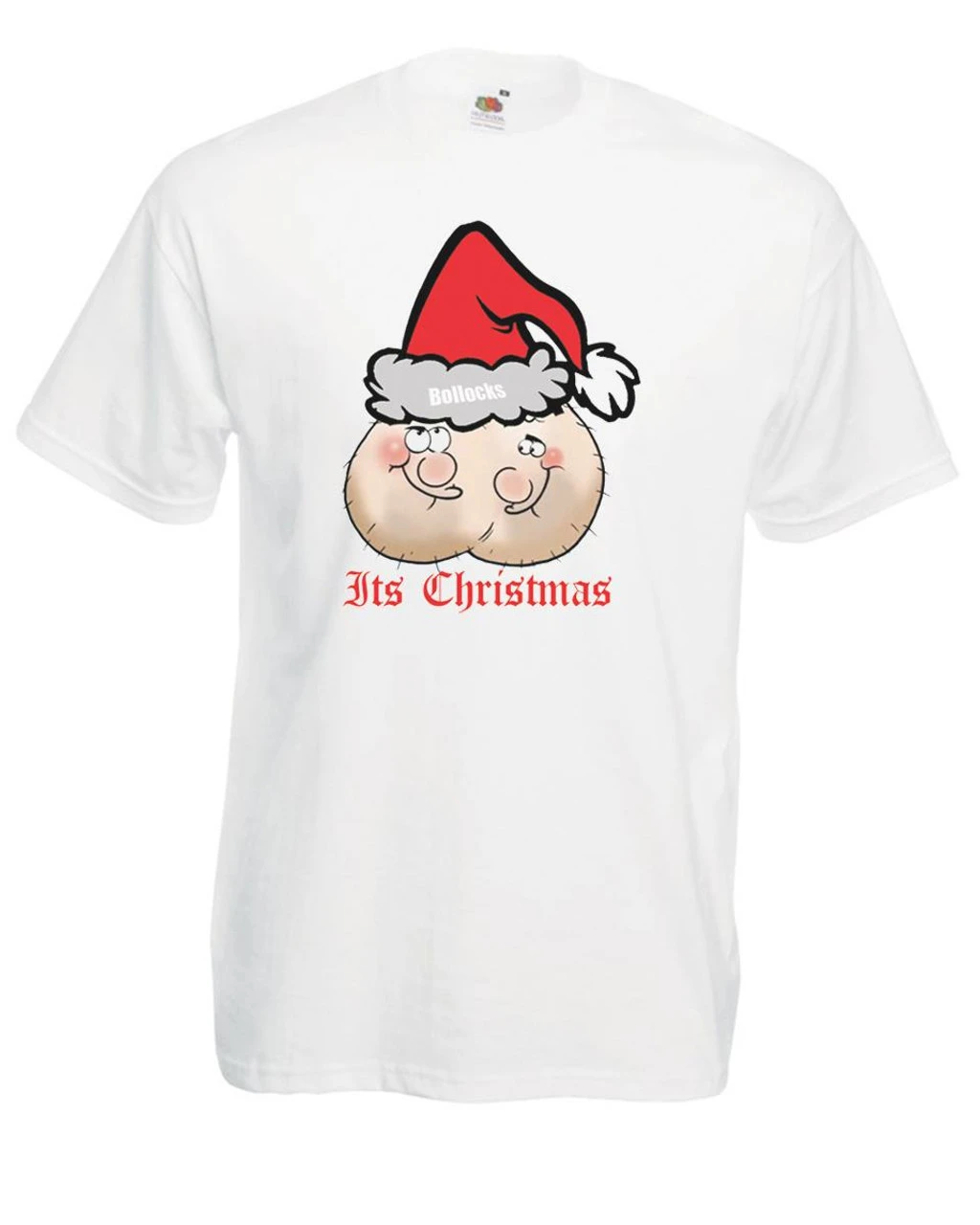 Unisex White Bollocks It's Christmas Funny Xmas Gift T-Shirt 3 Unisex White Bollocks It's Christmas Funny Xmas Gift T-Shirt
