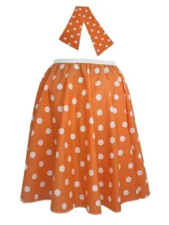 Adults 22" Length 1950's 50s Rockerbilly Rock & Roll Skirt & Neck Tie Rock N Roll Fancy Dress (2 Sizes)) -Halloween Shop de34b6ce caf3 4a8e a13e 77358d6f51f7 20600.1681485743