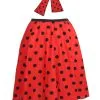 Ladies 22" Red & Black Polka Dot Rock & Roll Skirt & Necktie Fancy Dress -Halloween Shop e0dda15d f9f2 4242 ac11 de0074340f74 48376.1484314794