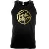 Unisex Black 1970s 80s 90s Top Of The Pops Gold Vinyl Music Vest Top -Halloween Shop e4f7b387 8b93 4586 894c dc23d40aa069 99543.1582799797