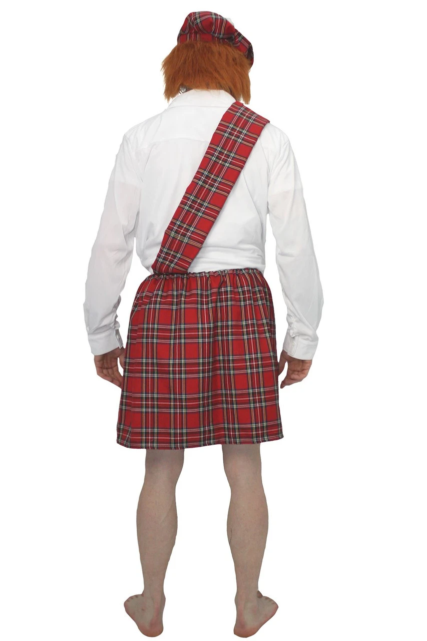 The Dragons Den Royal Stewart Scottish Tartan Red Kilt Fancy Dress Costume Set 15 The Dragons Den Royal Stewart Scottish Tartan Red Kilt Fancy Dress Costume Set - Image 13