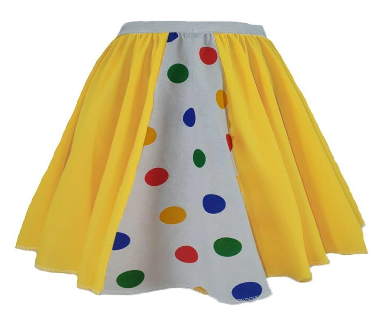 Adults CIN Children In Need Yellow Pudsey Spot Panel Skirt 3 Adults CIN Children In Need Yellow Pudsey Spot Panel Skirt