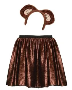 Female Monkey Skater Skirt With Ears Velveteen Adults Kids Children's -Halloween Shop ed3ee4f8 f30c 413d 8b32 370ada8df285 51243.1562669627