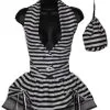 10" Pleated Tutu Skirt,Waistcoat And Bag Set Womens Convict Prisoner Girl -Halloween Shop edec5e02 116c 4d5d 853a 04beb75508cc 41949.1428922115