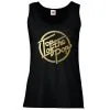 Ladies Black 1970s 80s 90s Top Of The Pops Gold Vinyl Music Vest Top -Halloween Shop fcc76067 35ee 4dde 995a afc68e0371cf 68951.1582799826