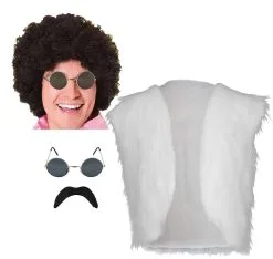 Mens 70s Glam Rocker Disco Dave Fur Waistcoat Afro Tash & Glasses Kit Fancy Dress 14 Mens 70s Glam Rocker Disco Dave Fur Waistcoat Afro Tash & Glasses Kit Fancy Dress -Halloween Shop fe523539 eb80 4132 b3e8 f9e56cd953e1 49168.1632148714